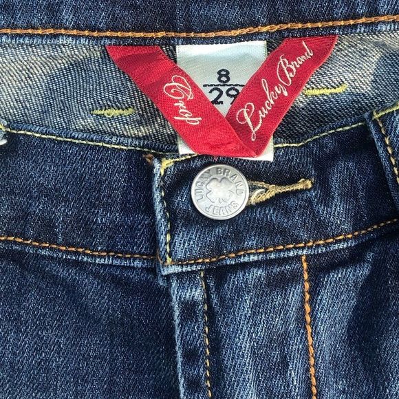 Lucky Brand Crop Jeans, Mid Rise, Size 8 - Picture 6 of 12